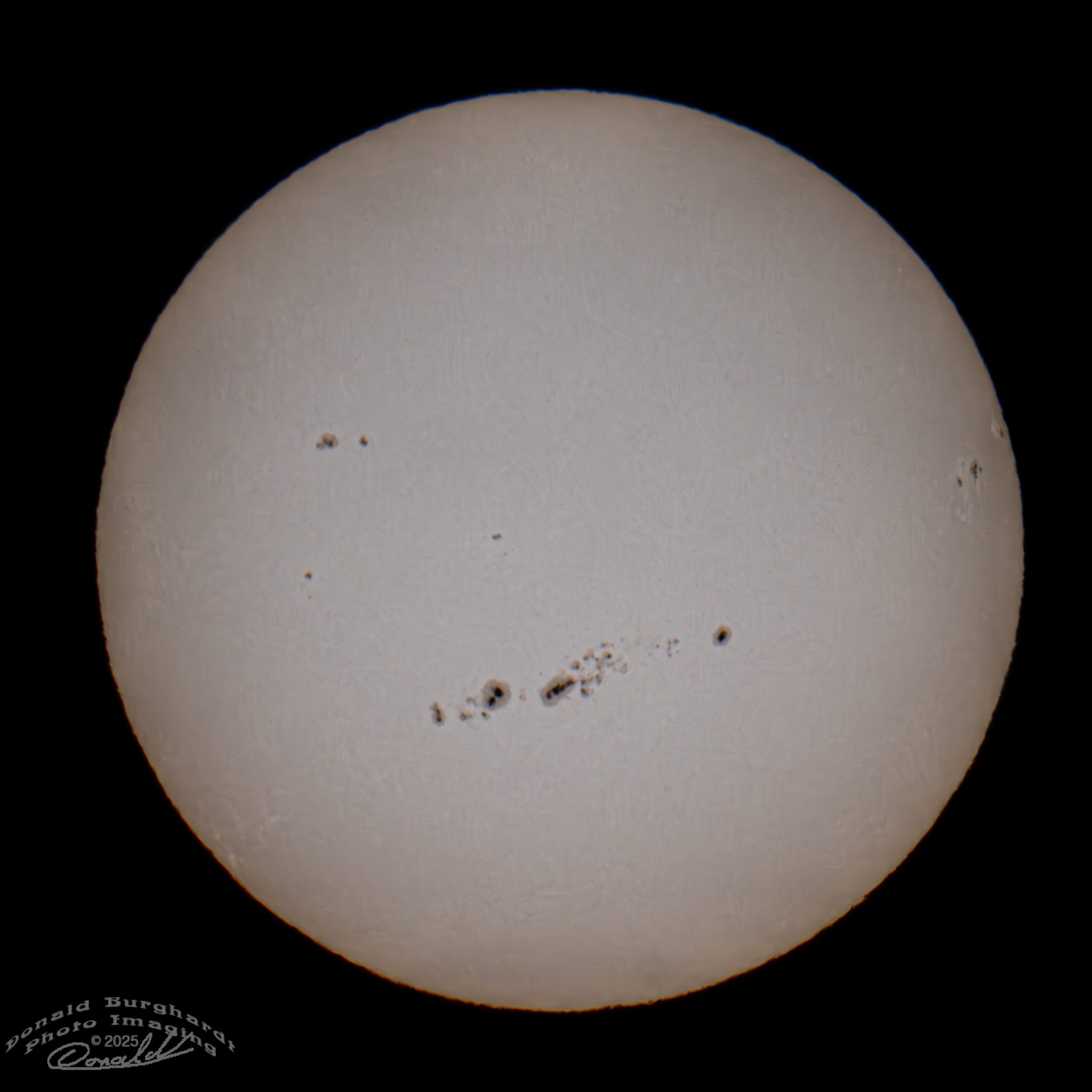 Sunspot groups 4296 (left) 4294 (right) patch